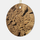 Versiering bouwterrein keramisch ornament (Links)