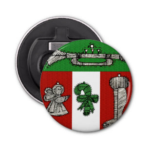 versiering button flesopener