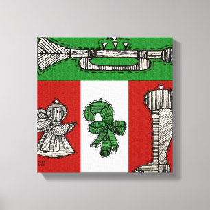 versiering canvas afdruk