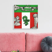 versiering canvas afdruk (Insitu (Woonkamer))