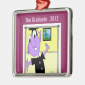 versiering "De Afstuderen" Metalen Ornament (Links)
