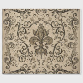  versiering Fleur-de-lis Cadeaupapier (Vlak)