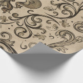  versiering Fleur-de-lis Cadeaupapier (Hoek)