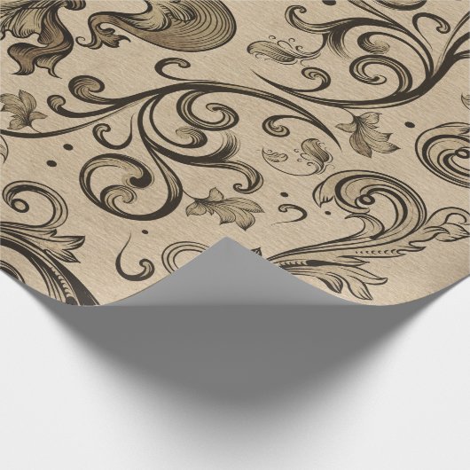  versiering Fleur-de-lis Cadeaupapier (Hoek)