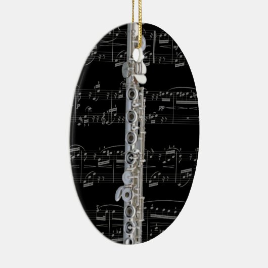 Versiering - Flute 2 - Kies uw kleur Keramisch Ornament (Rechts)