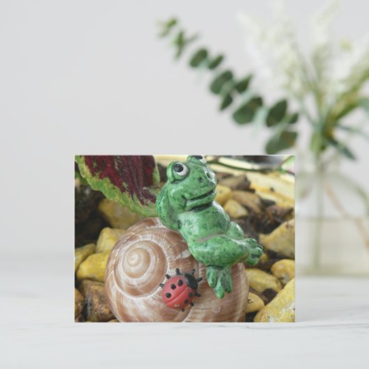 versiering FROG Briefkaart (Staand voorkant)