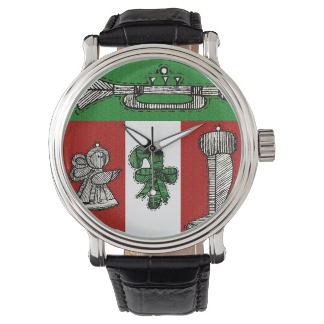  versiering horloge (Voorkant)