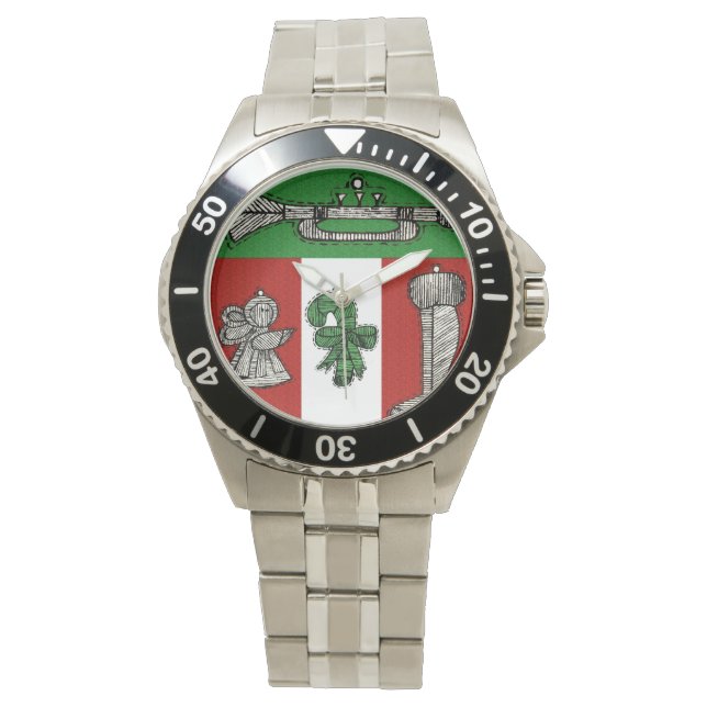  versiering horloge (Voorkant)