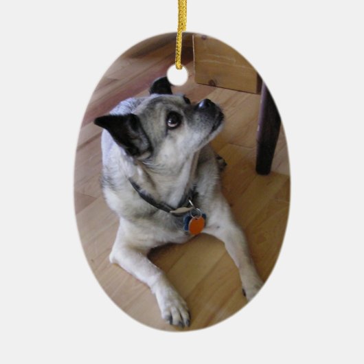 versiering - In Loving Memory (Chi) Keramisch Ornament (Voorkant)