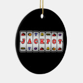 Versiering jaspotsleuf (donker) keramisch ornament (Rechts)