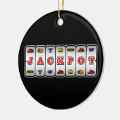 Versiering jaspotsleuf (donker) keramisch ornament (Links)