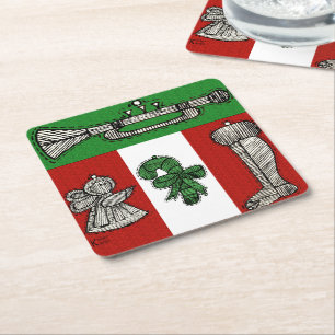  versiering kartonnen onderzetters