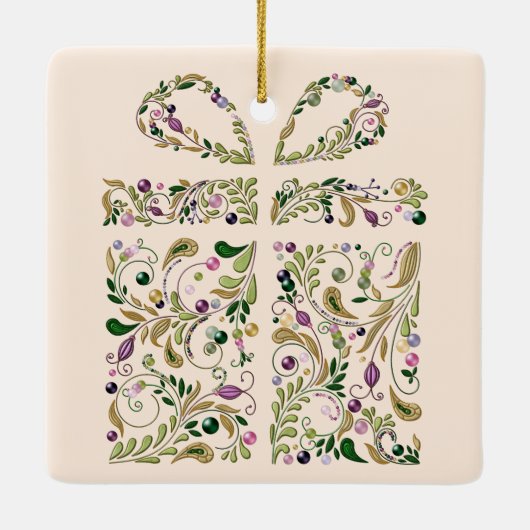 Versiering - Keramiek - Toscane Box & Box Keramisch Ornament (Achterkant)