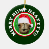 Versiering kerstboomversiering voor de prettige fe keramisch ornament (Voorkant)