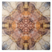 Versiering, luxe, elegant, patroon, wijnstokken, l tegeltje (Voorkant)