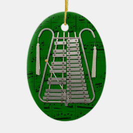 Versiering - Marching Glockenspiel - Kies uw kleur Keramisch Ornament