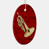 Versiering - Marching Mellophone - Kies uw kleur Keramisch Ornament (Rechts)