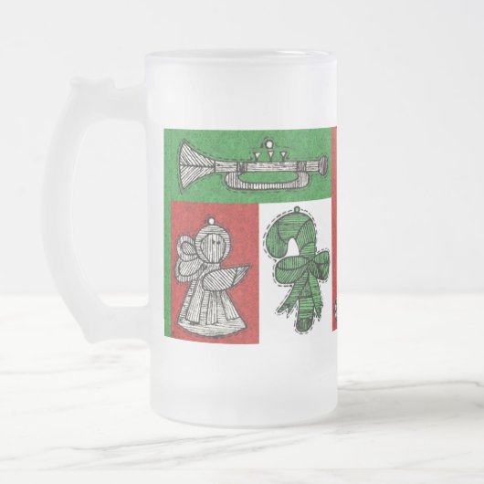 versiering matglas bierpul (Links)