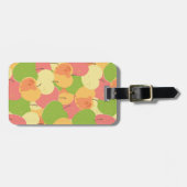 Versiering met appels bagagelabel (Voorkant horizontaal)