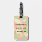 Versiering met appels bagagelabel (Achterkant verticaal)