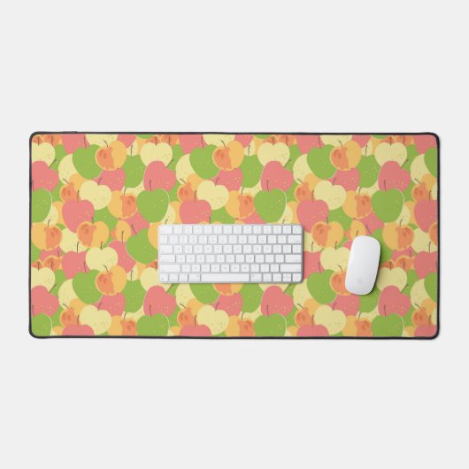 Versiering met appels bureaumat (Keyboard & Muis)