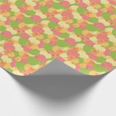 Versiering met appels cadeaupapier (Hoek)