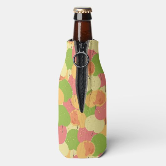 Versiering met appels flesjeskoeler (Fles Achterkant)