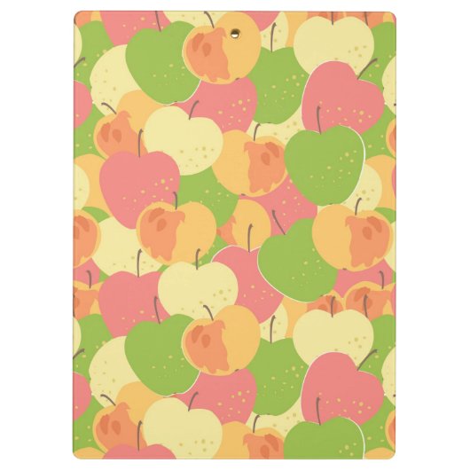 Versiering met appels klembord (Achterkant)