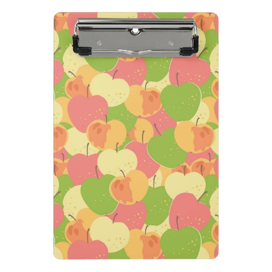Versiering met appels mini klembord (Voorkant)