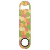 Versiering met appels speed flessenopener (Achterkant)