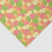 Versiering met appels tissuepapier (Detail)