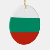 Versiering met vlag van Bulgarije Keramisch Ornament (Rechts)