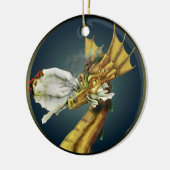 Versiering - Mijn draak op mijn thuiswerk Keramisch Ornament (Links)