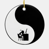 Versiering opnieuw lezen keramisch ornament (Achterkant)