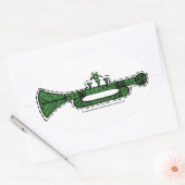 versiering ovale sticker (Envelop)