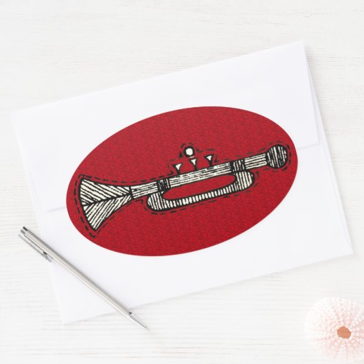  versiering ovale sticker (Envelop)