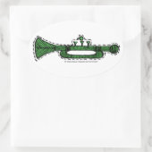  versiering ovale sticker (Tas)