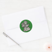 versiering ronde sticker (Envelop)