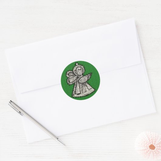 versiering ronde sticker (Envelop)