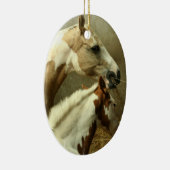 Versiering schilderpaard keramisch ornament (Rechts)