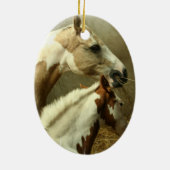 Versiering schilderpaard keramisch ornament (Achterkant)