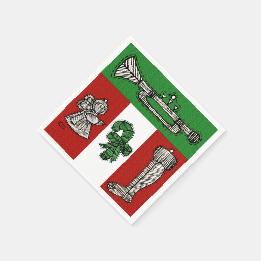  versiering servetten (Hoek)