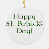 Versiering - Showers of Shamrocks - St Patrick's D Keramisch Ornament (Achterkant)