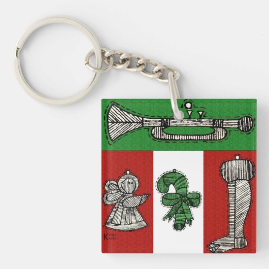 versiering sleutelhanger (voorkant)