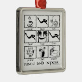 Versiering spoelen en herhalen metalen ornament (Rechts)