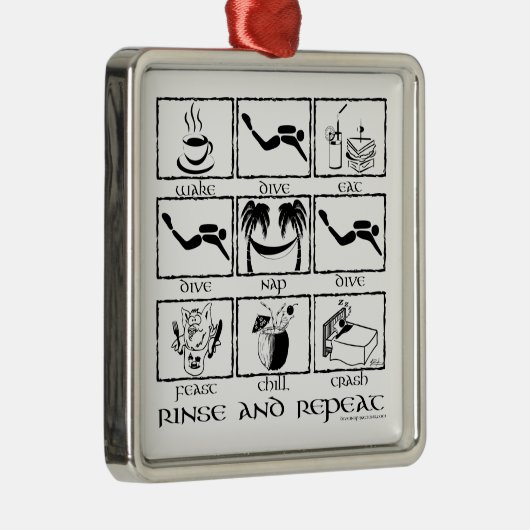 Versiering spoelen en herhalen metalen ornament (Rechts)