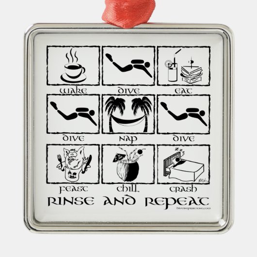 Versiering spoelen en herhalen metalen ornament (Voorkant)