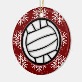 Versiering - Vakantievakvolleybal Keramisch Ornament (Links)