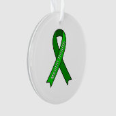 Versiering van de geestelijke gezondheid van lint ornament (voorkant)