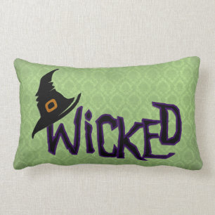 Versiering van de getrapte Halloween Lumbar Kussen